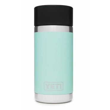 Yeti Rambler Bottle 12 Oz. Seafoam with Hotshot Cap