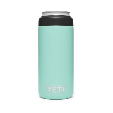 Yeti Rambler 12 oz Colster Slim Can Insulator Seafoam