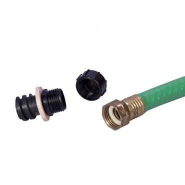 Drain Plug Hose Connection - Tundra and Roadie
