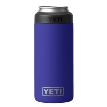 Yeti Rambler 12 oz Colster Slim Can Insulator Offshore Blue