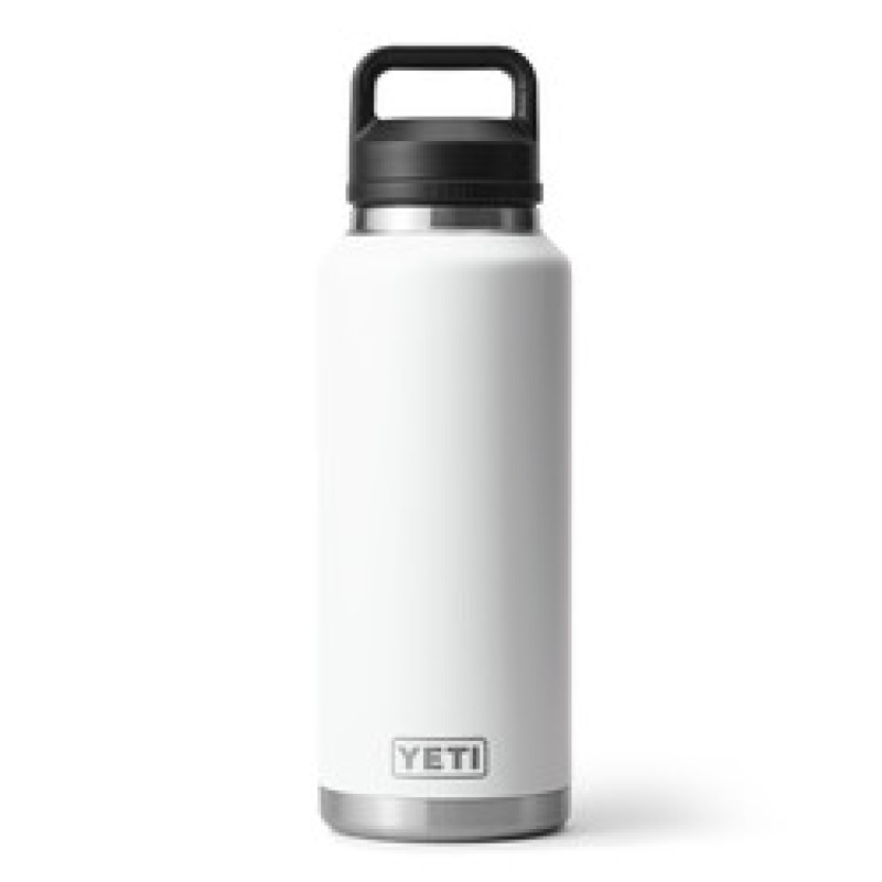 YETI Rambler Bottle 46 oz White with Chug Cap