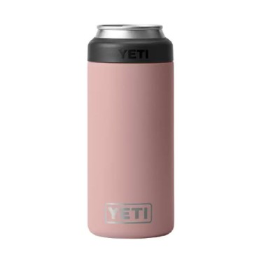Yeti Rambler 12 oz Colster Slim Can Insulator Sandstone Pink
