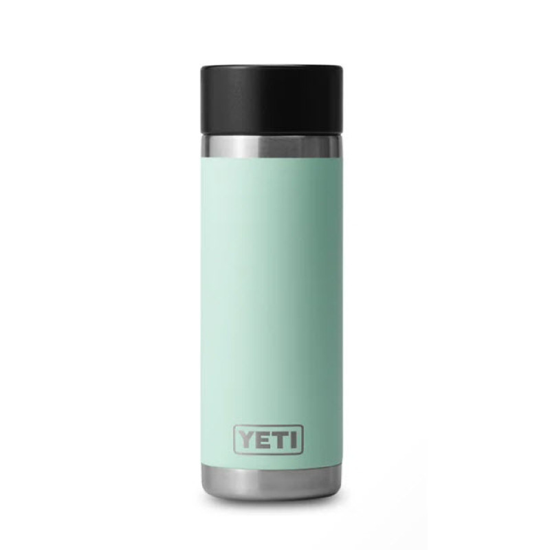 YETI Rambler Bottle 18 Oz Seafoam with Hotshot Cap