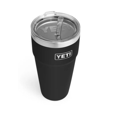 YETI Rambler 26 oz Straw Cup Black