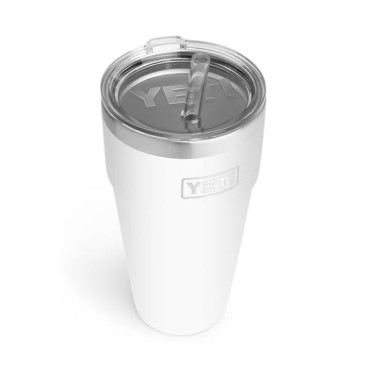 YETI Rambler 26 oz Straw Cup White