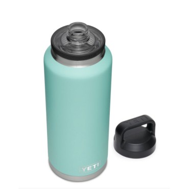 Yeti Rambler Bottle 46 Oz Seafoam with Chug Cap