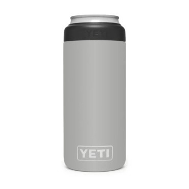 Yeti Rambler 12 oz Colster Slim Can Insulator Granite Gray