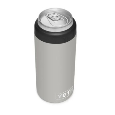 Yeti Rambler 12 oz Colster Slim Can Insulator Granite Gray