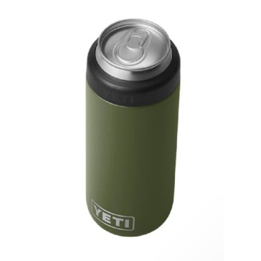 Yeti Rambler 12 oz Colster Slim Can Insulator Highlands Olive