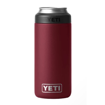 Yeti Rambler 12 oz Colster Slim Can Insulator Harvest Red