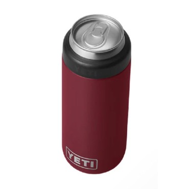 Yeti Rambler 12 oz Colster Slim Can Insulator Harvest Red