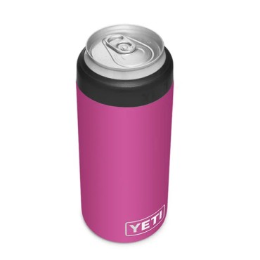 Yeti Rambler 12 oz Colster Slim Can Insulator Prickly Pear Pink