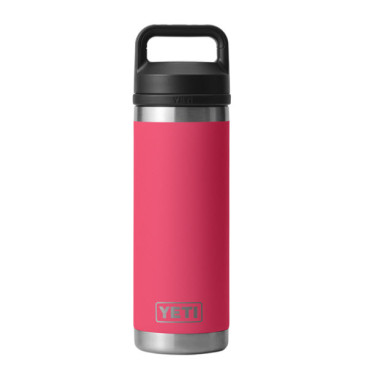 YETI Rambler Bottle 18 Oz Bimini Pink with Chug Cap