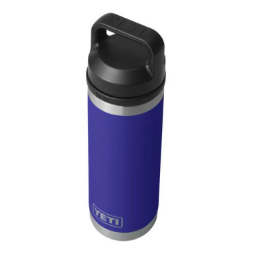 YETI Rambler Bottle 18 Oz Offshore Blue with Chug Cap