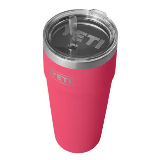 Yeti Rambler 10oz Mug Stackable /Bimini Pink - Andy Thornal Company