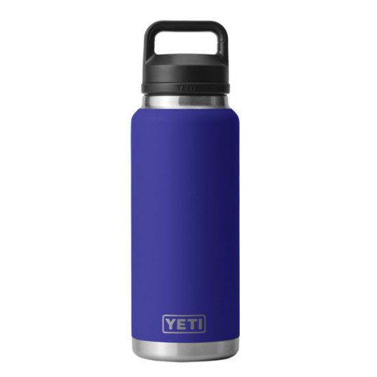 Yeti Rambler 36 oz Camp Green Limited Edition Chug Cap Water