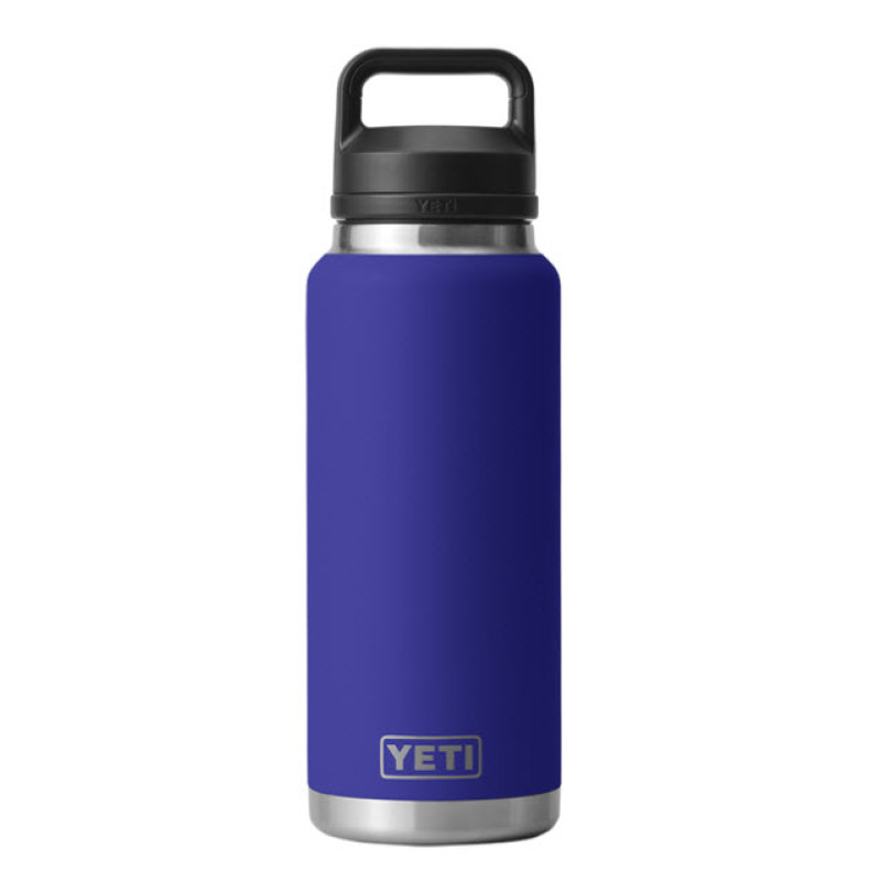 Yeti Rambler Bottle 36 Oz Offshore Blue with Chug Cap