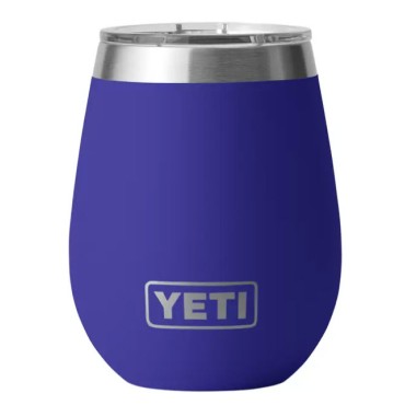 Yeti Rambler 10 oz Wine Tumbler MS Offshore Blue