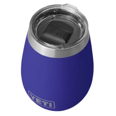 Yeti Rambler 10 oz Wine Tumbler MS Offshore Blue