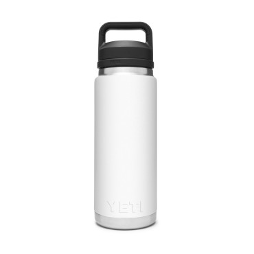 YETI Rambler Bottle 26 oz White with Chug Cap