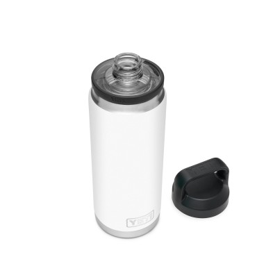 YETI Rambler Bottle 26 oz White with Chug Cap