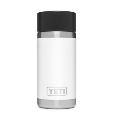 Yeti Rambler Bottle 12 Oz. White with Hotshot Cap