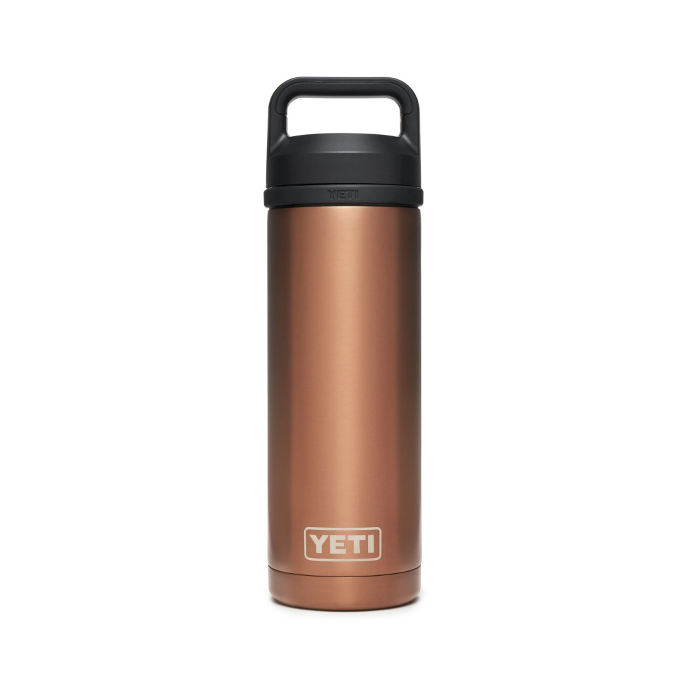 YETI Rambler Bottle 18 Oz Copper with Chug Cap YETI Rambler Bottle 18 Oz Copper with Chug Cap