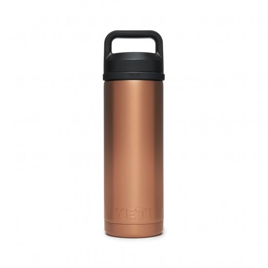 Yeti Rambler Bottle 18 Oz. Copper with Chug Cap