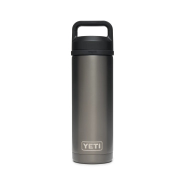 YETI Rambler Bottle 18 Oz Graphite with Chug Cap