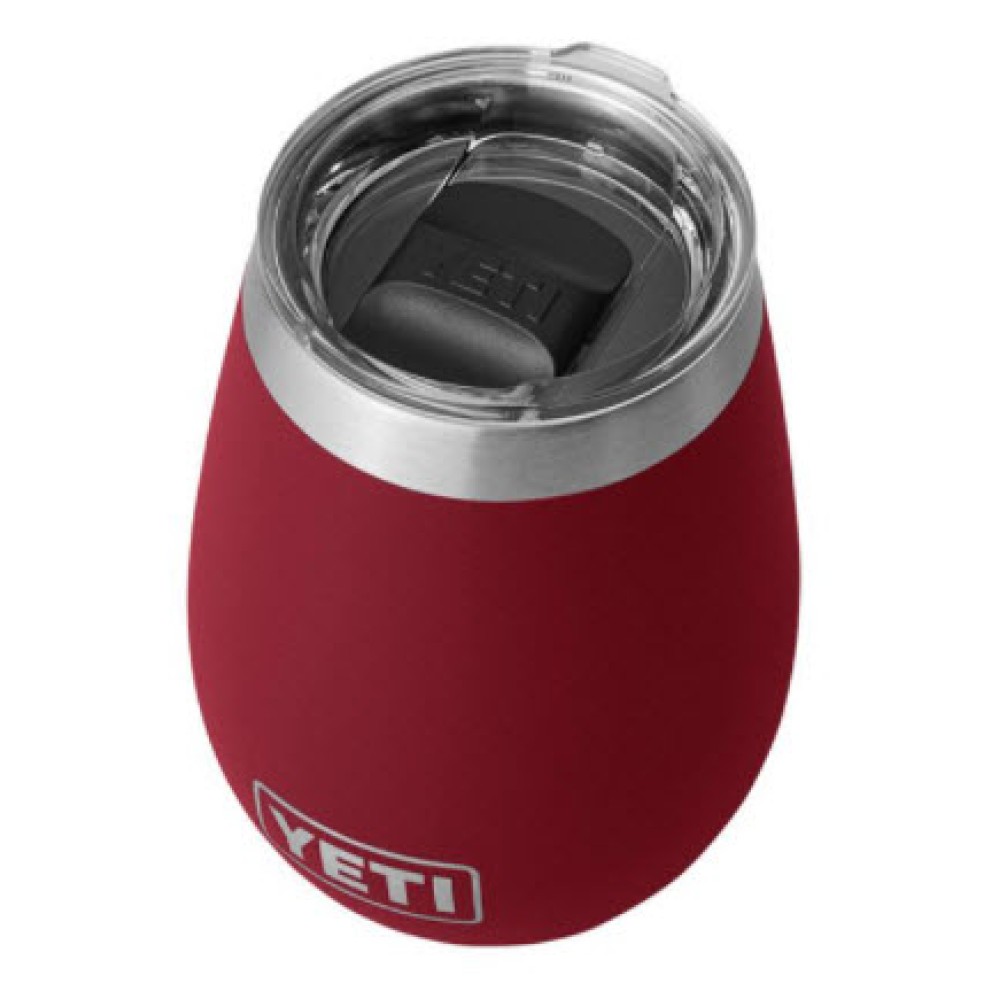 Yeti Rambler 10 oz Wine Tumbler MS Harvest Red