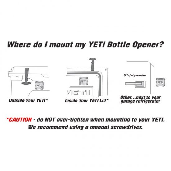 Wylaco Supply YETI Bottle Opener