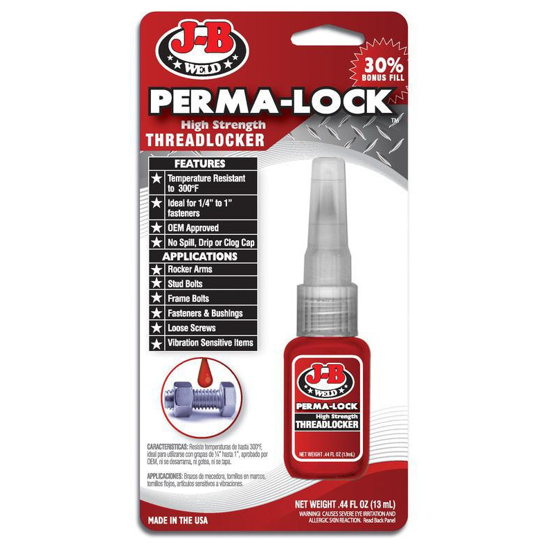 J-B Weld 27113 13 ML RED THREADLOCKER