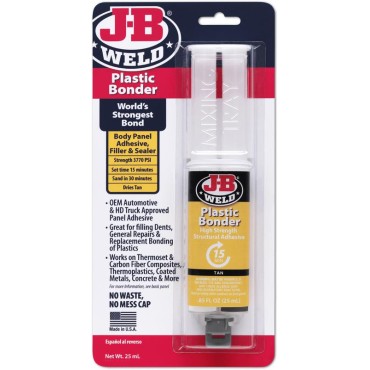 J-B Weld 50133 25 MI PLASTIC BO SYRINGE