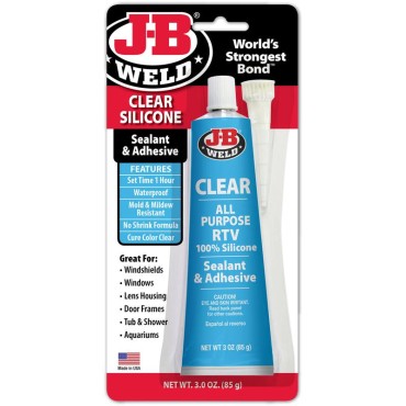 J-B Weld 31310 3OZ JB-CLEAR RTV SEALANT