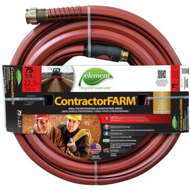 Swan Hose ELCF58075 5/8X75 Contractor/Farm Hose