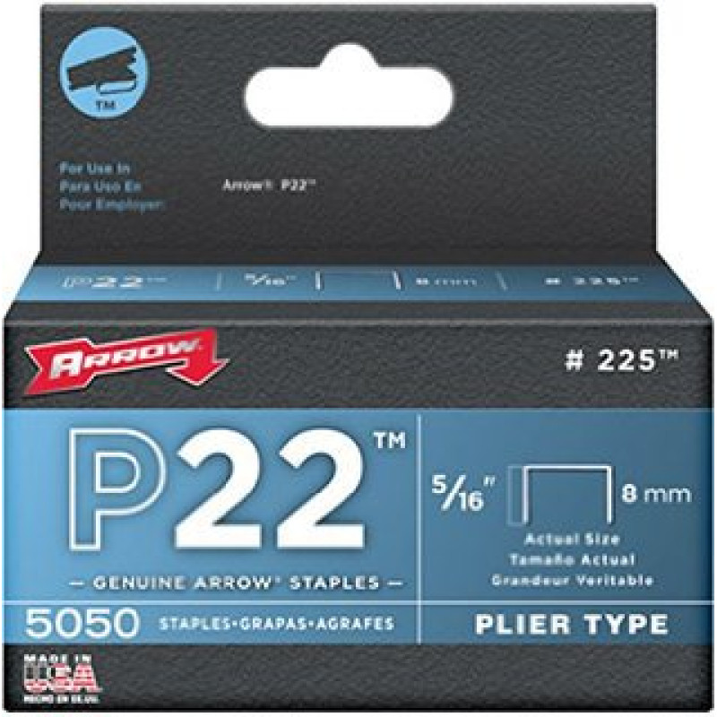 Arrow Fasteners 225 5/16 F/P22 5M STAPLE