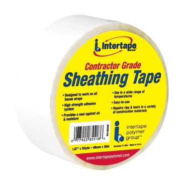 Intertape Polymer 85518 2x54YD WHITE SHEATHING TAPE