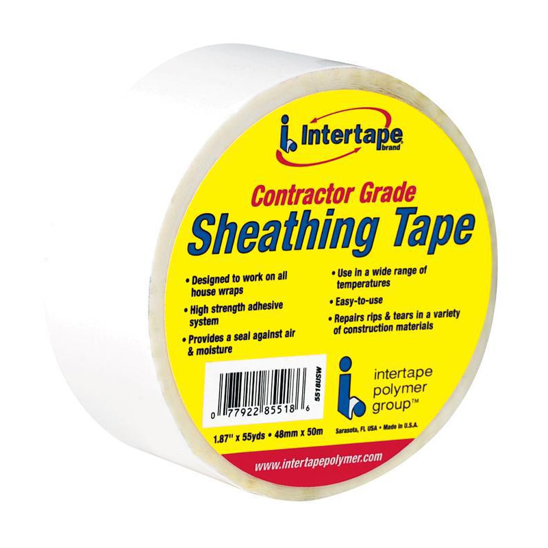 Intertape Polymer 85518 2x54YD WHITE SHEATHING TAPE