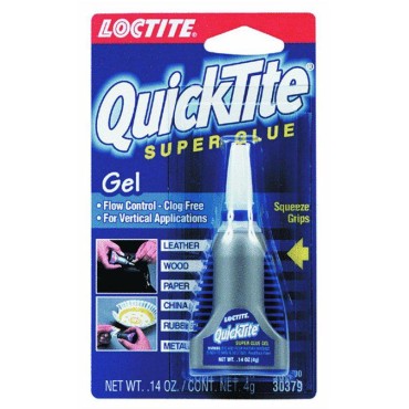 Henkel Corp 30379 QUICKTITE SUPER GLUE GEL