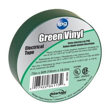 Intertape Polymer 4113 3/4x60 GREEN ELEC TAPE