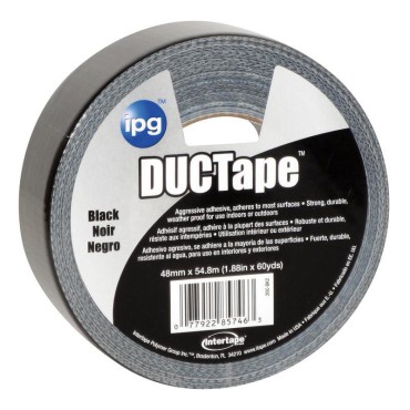 Intertape Polymer 20C-BK2 2x60 BLACK DUCT TAPE