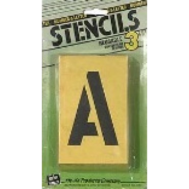 HY-KO ST3 3 NUMBER/LETTER STENCILS