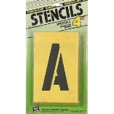 HY-KO ST4 4 NUMBER/LETTER STENCILS