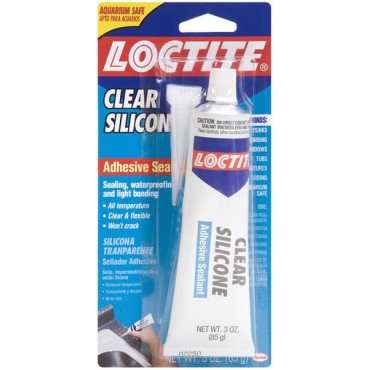 Henkel Corp 908570 2.7oz CLEAR SILICONE