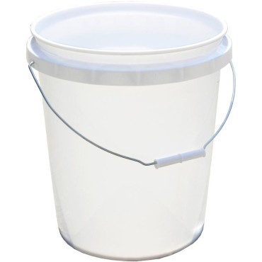 Encore 250001 5G WHITE PLASTIC PAIL