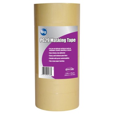 Intertape Polymer PG29 1X60YD LOW TACK MASKING TAPE