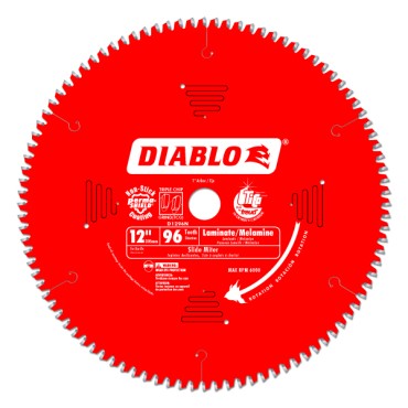 Diablo 12" X 96 Tooth X 1" Tcg Non Ferrous/plastic