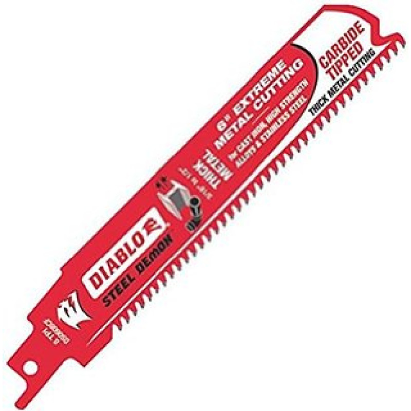 Diablo DB Carbide Steel Demon 6 8tpi 1 Pk