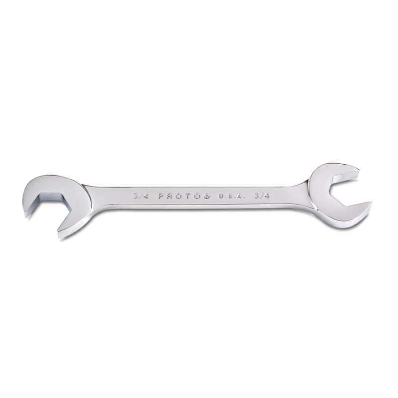 Proto® Full Polish Angle Open-End Wrench - 3/4