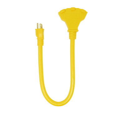 Southwire 2' Triple Outlet Extension Cord